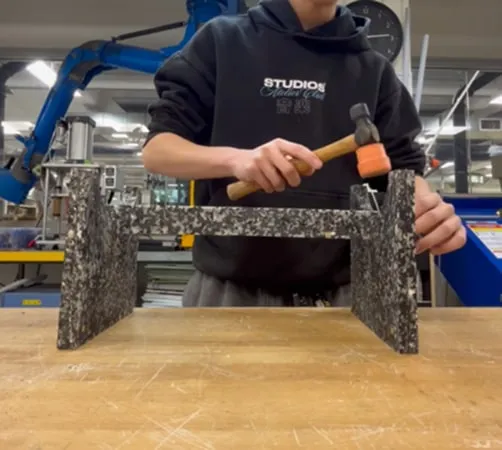 Assembly — from the workshop.