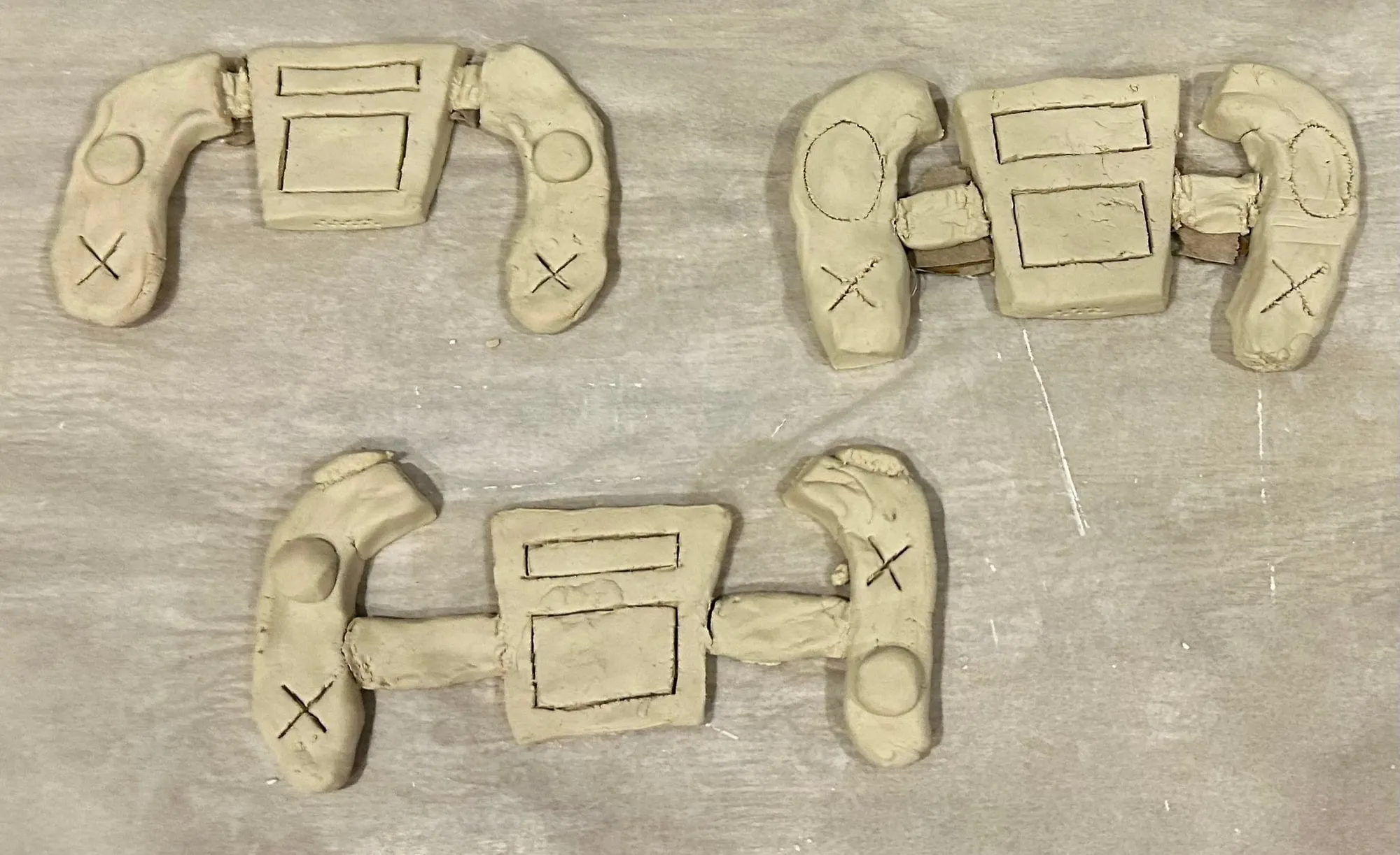 Clay controller — from the workshop.