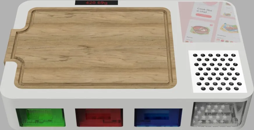 Cutting board — from the workshop.