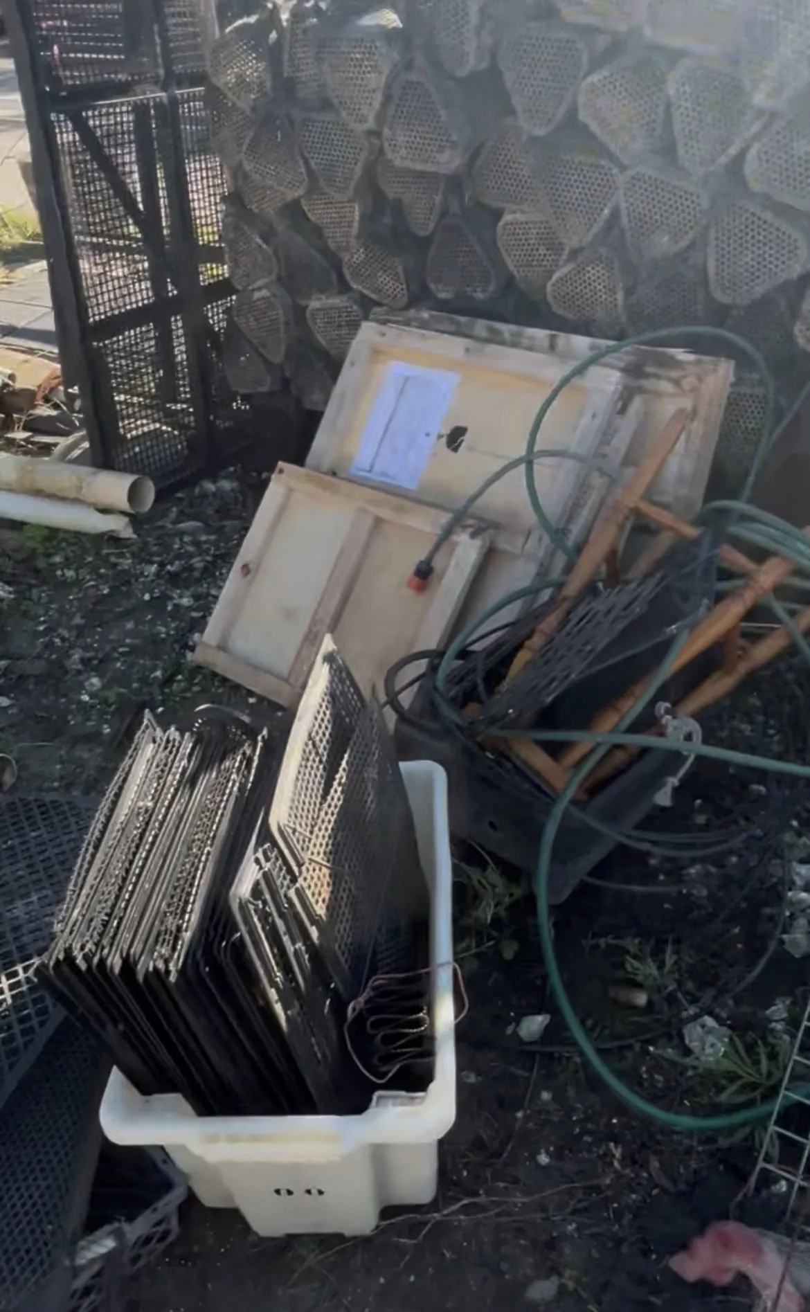 Recycling waste — from the workshop.