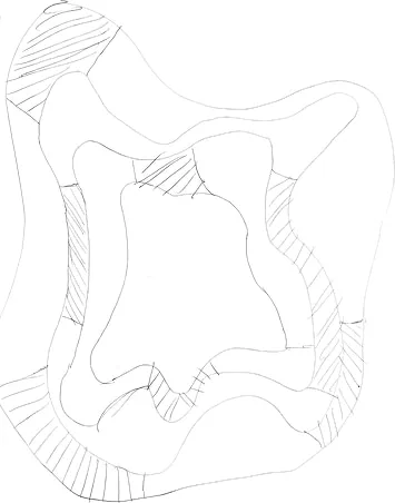 Net pattern — plan — development sketch.