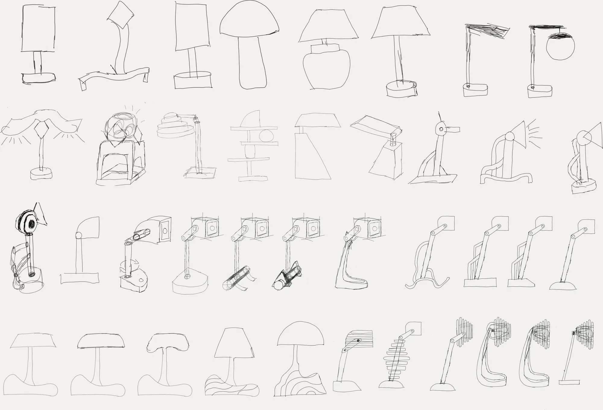 Sketches — from the workshop.